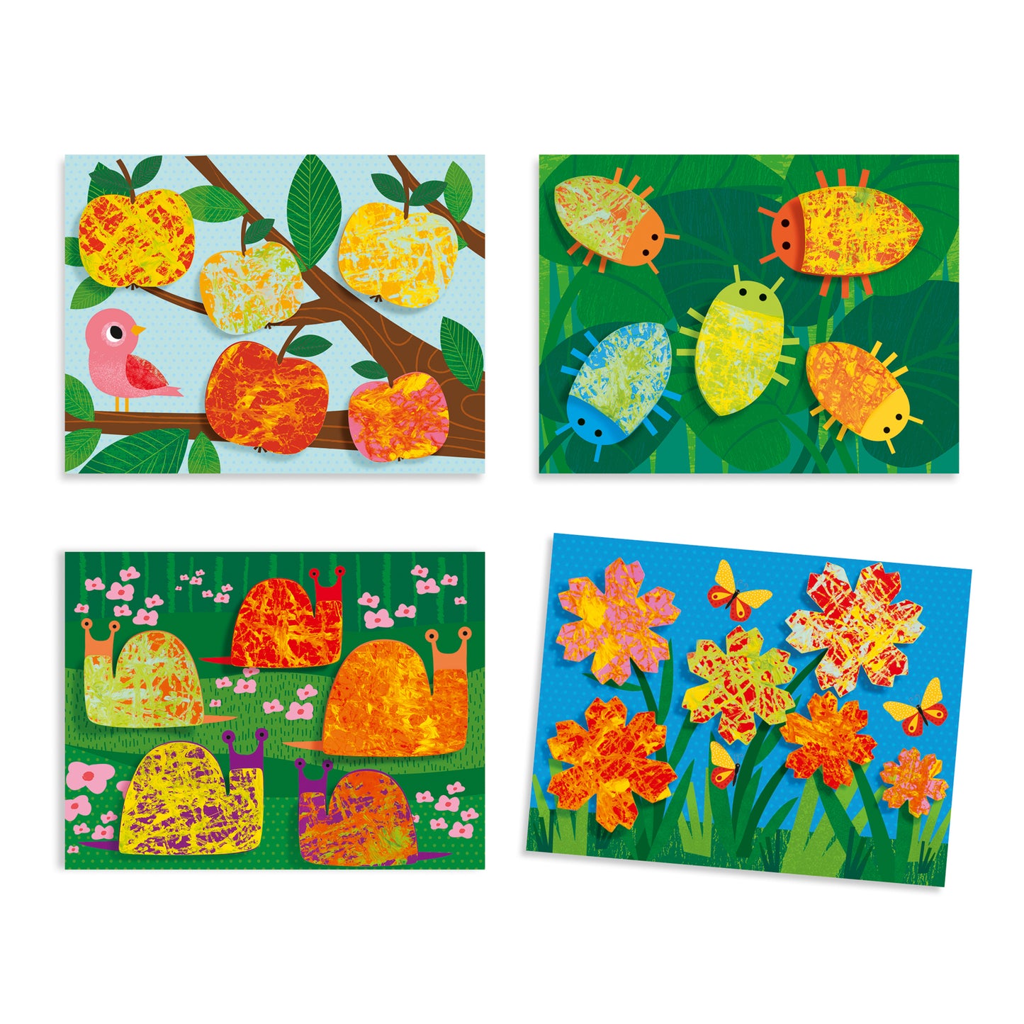 Djeco Nature Marble Painting Set (D)