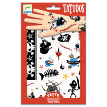 Djeco Pirates Temporary Tattoos