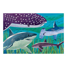 Mudpuppy's Foil Puzzle - Sharks