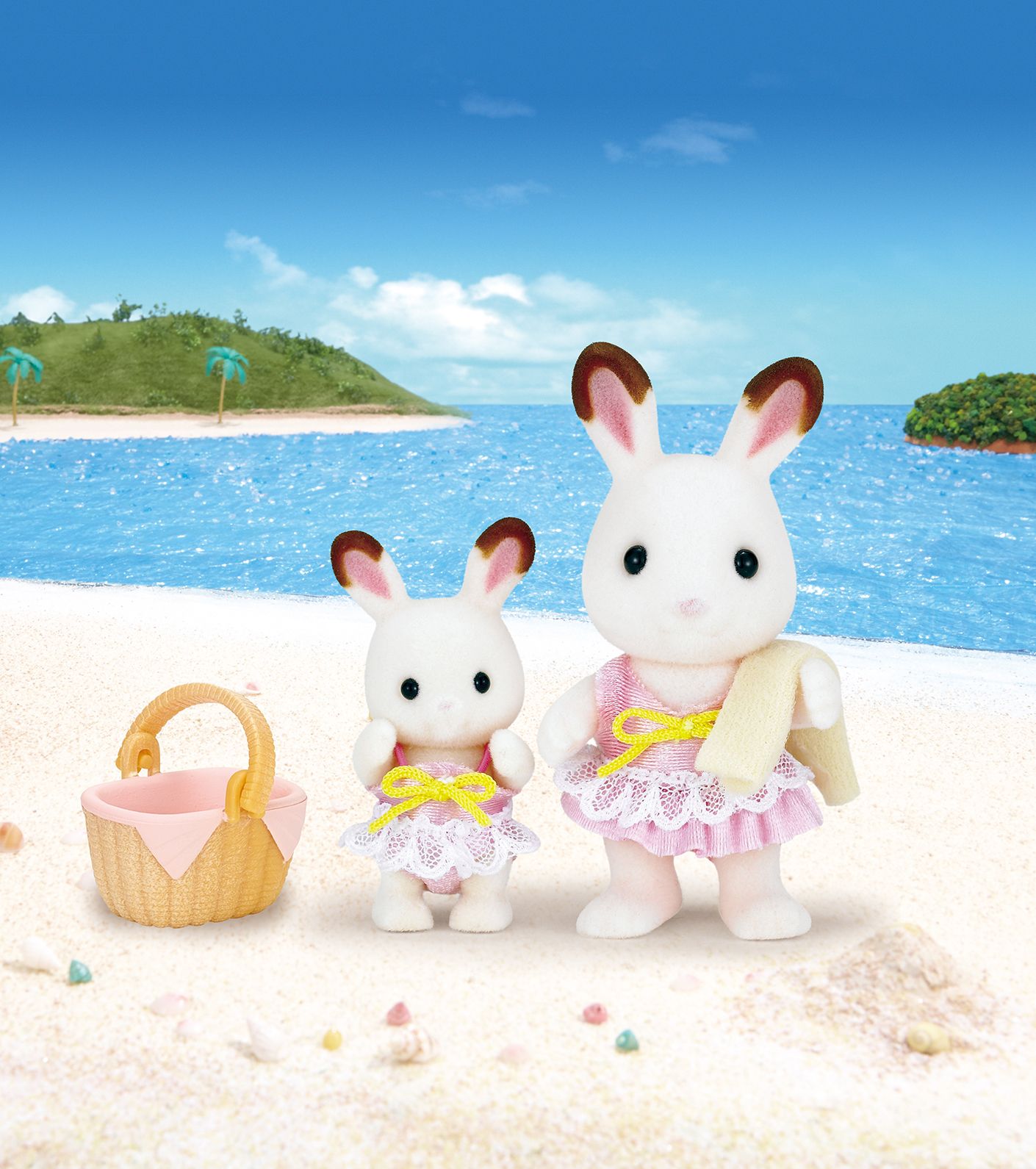 Sylvanian Families Girls' Swimwear Set