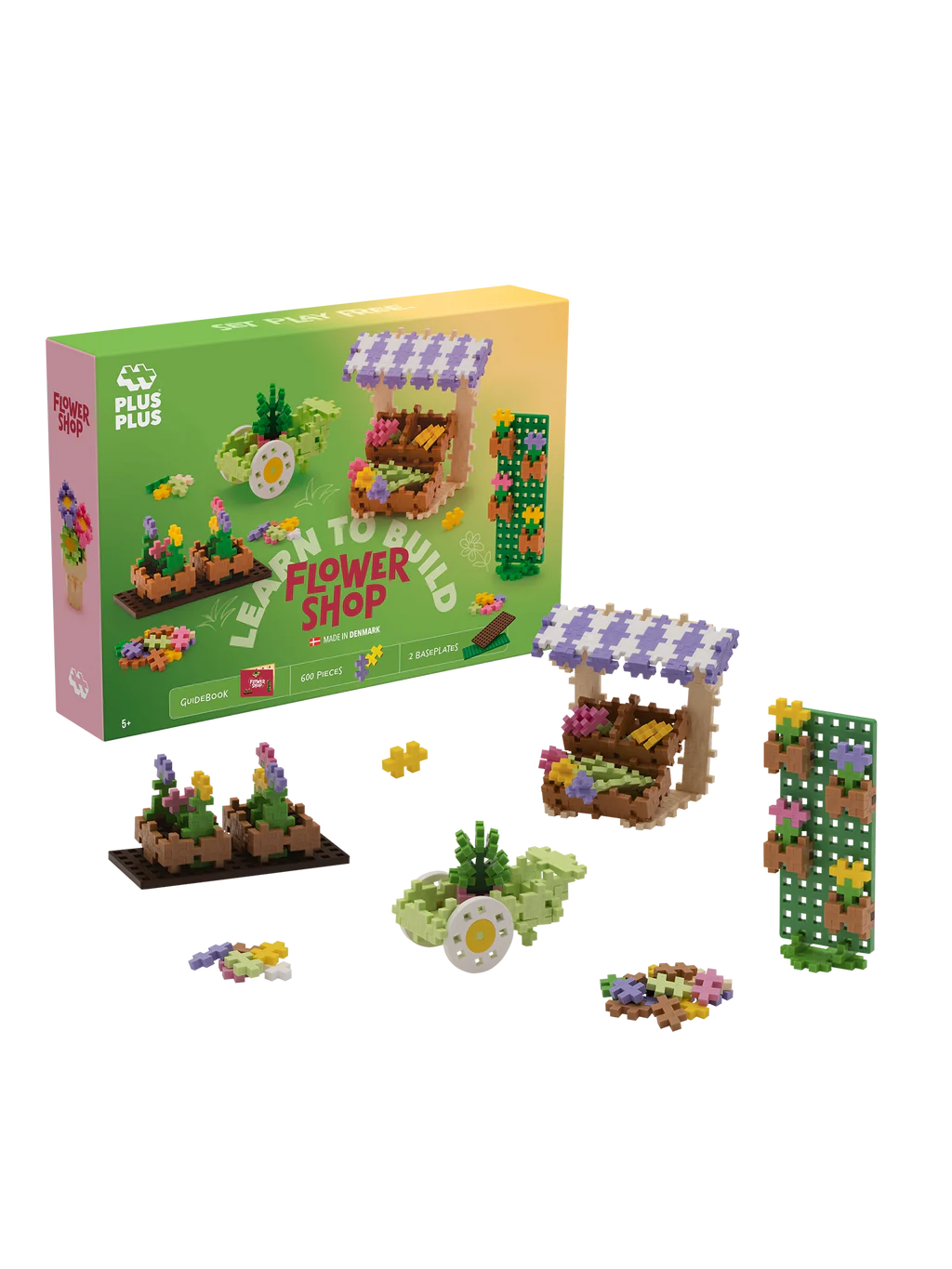Plus Plus Learn to Build Flower Shop