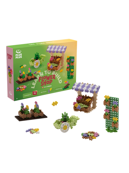 Plus Plus Learn to Build Flower Shop