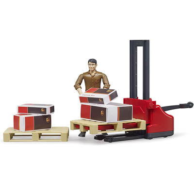 Bruder UPS Logistics Figure Set