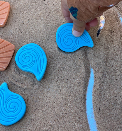 Yellow Door Scenery Stones – Ocean Play