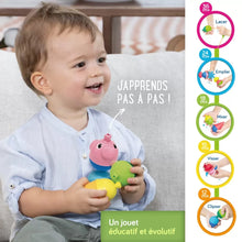 Lalaboom Zipper Bag Of Education Beads And 2 Farm Animal Beads