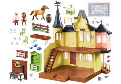 Playmobil DreamWorks Spirit 9475 Lucky's Happy Home