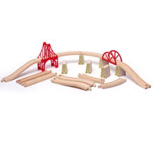 BigJigs Trains Bridge Expansion Pack
