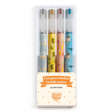 Djeco 4 Elodie Metallic Markers
