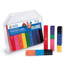Learning Resources Fraction Tower Fraction Cubes