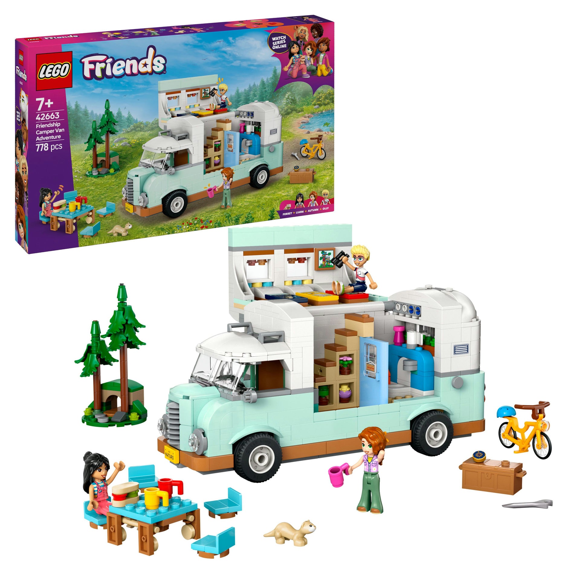 Lego Friends 42663 Friendship Camper Van Adventure