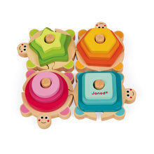 Janod I Wood Stackable Turtles