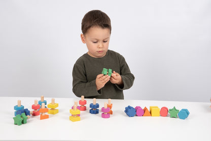 TickiT Rainbow Wooden Nuts & Bolts