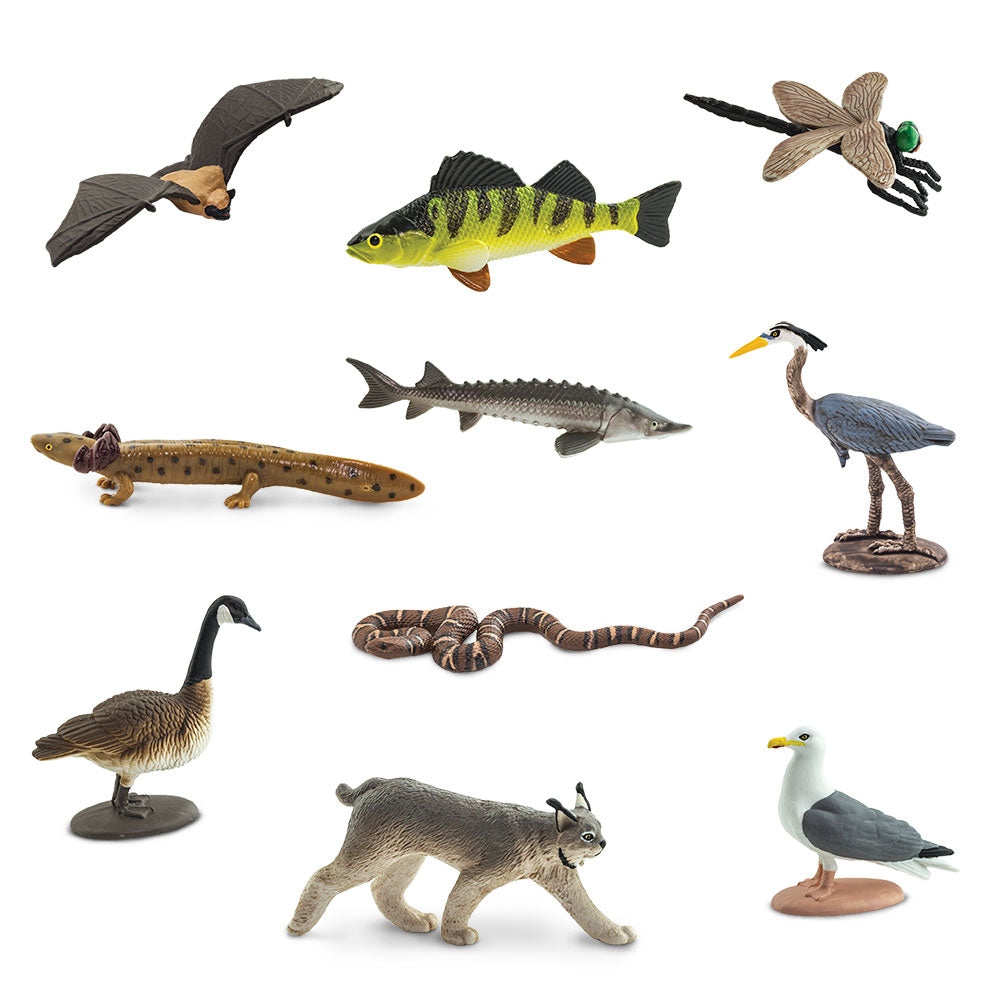 Safari Toob Great Lakes (10 Pieces)