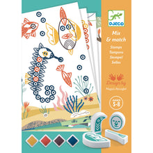 Djeco Mix & Match Stamps Surprising Animals