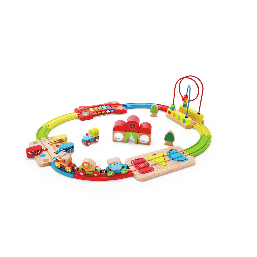 Hape Rainbow Puzzle Railway