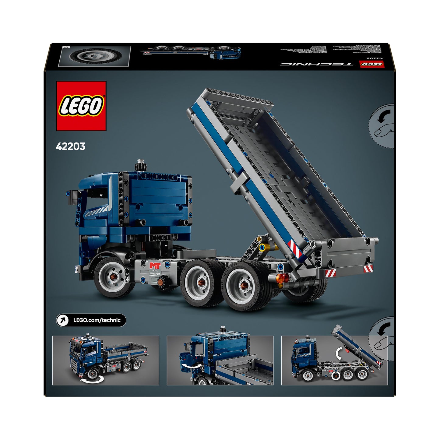 Lego Technic 42203 Tipping Dump Truck