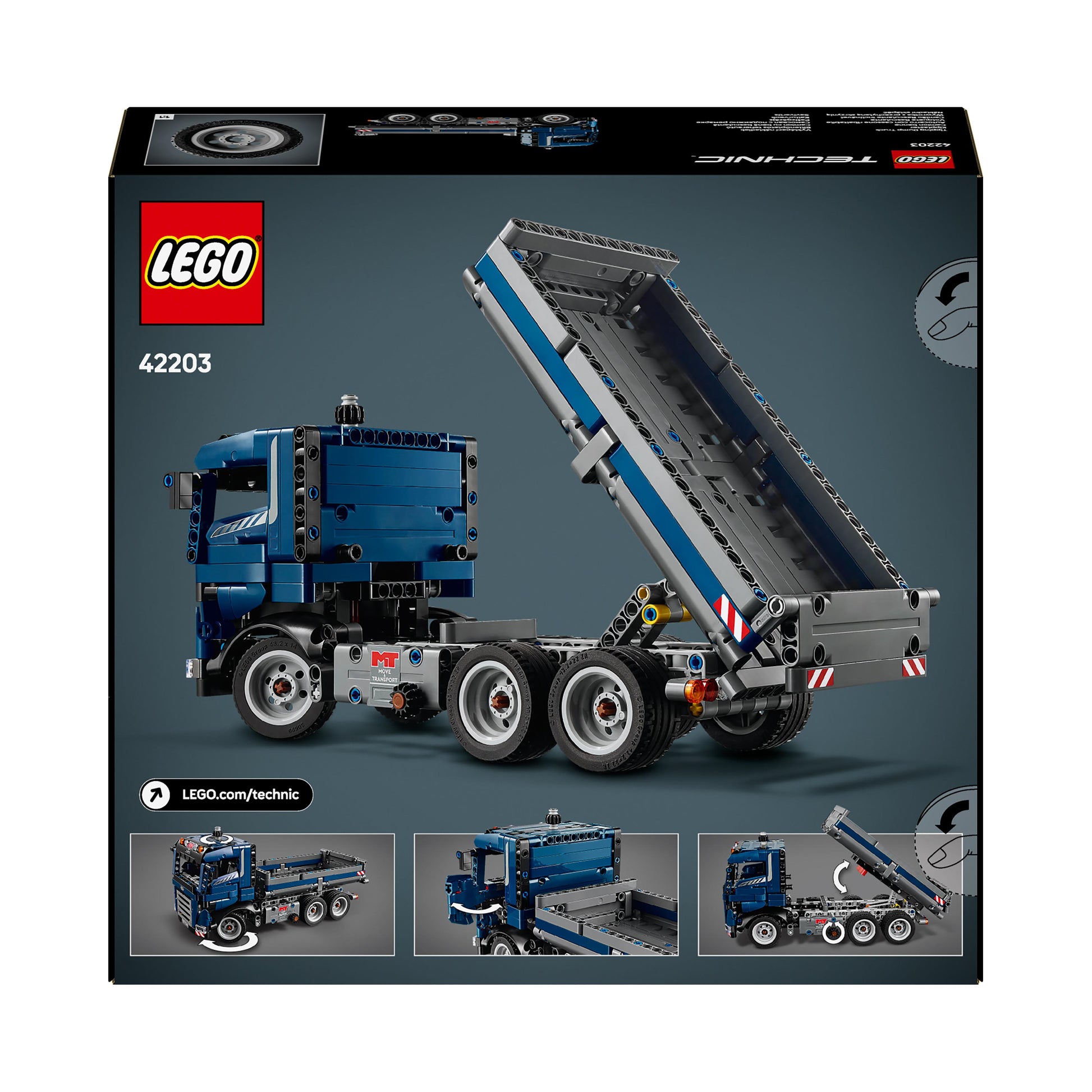 Lego Technic 42203 Tipping Dump Truck