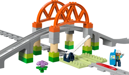 Lego DUPLO 10426 Train Bridge and Tracks