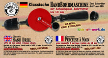 Kids At Work Hand Drill With 10 Mm Quick Action Chuck