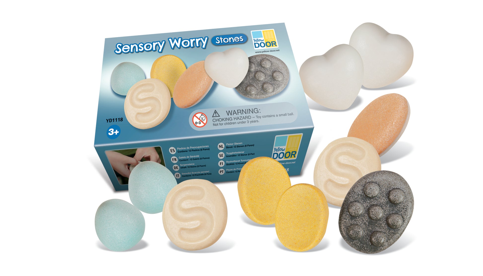 Yellow Door Sensory Worry Stones