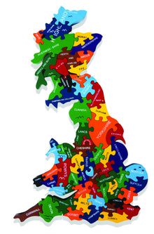 Alphabet Jigsaws Map of Britain