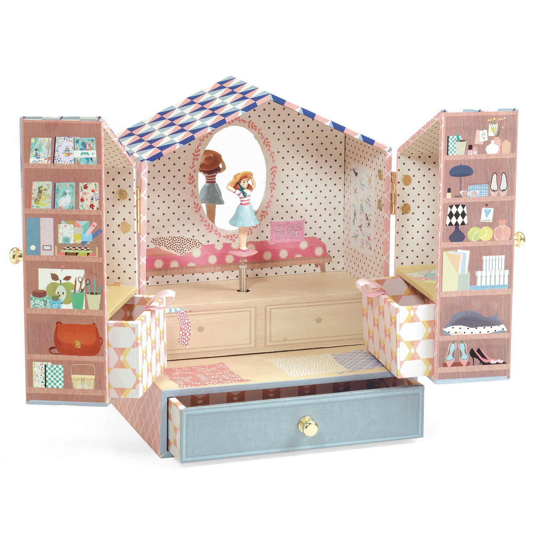 Djeco Tinou Shop Musical Box
