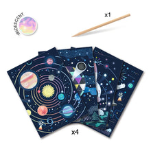 Djeco Cosmic Mission Scratch Cards