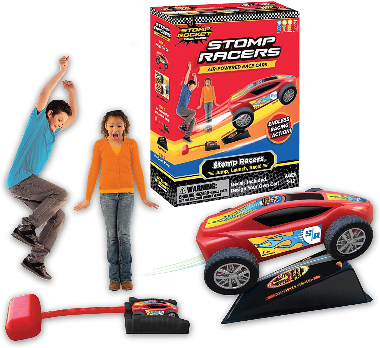 Stomp Rocket Stomp Racers