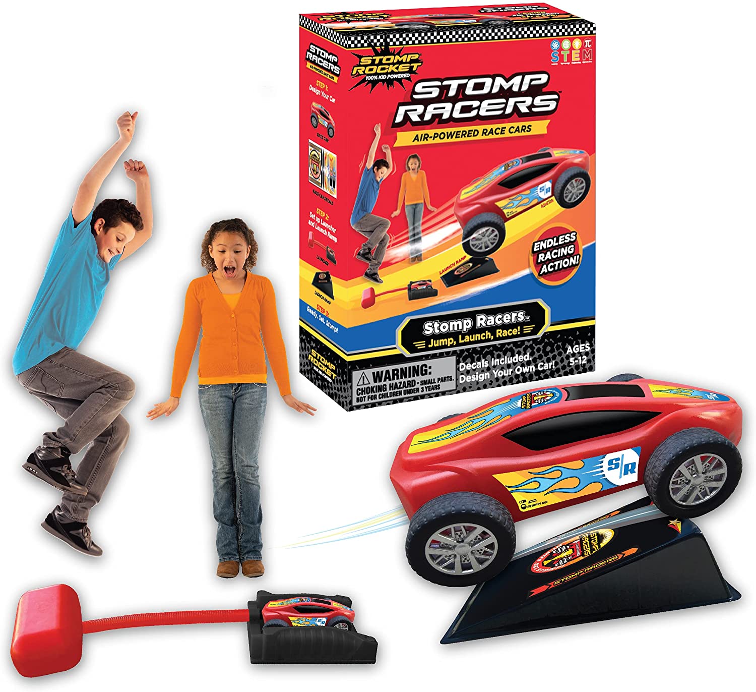 Stomp Rocket Stomp Racers