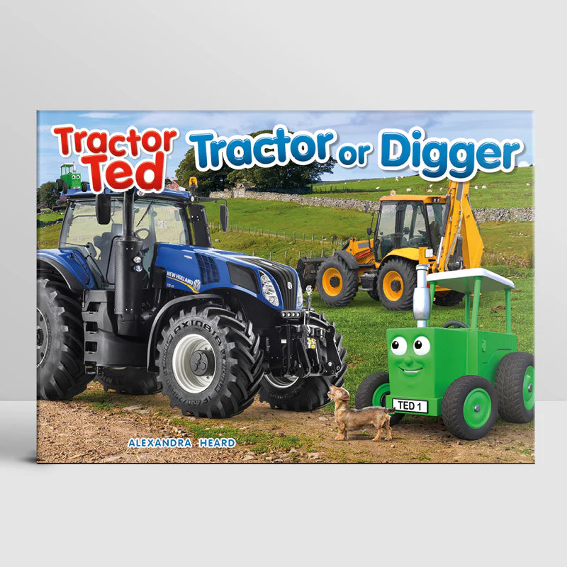 Tractor Ted Tractor or Digger Storybook