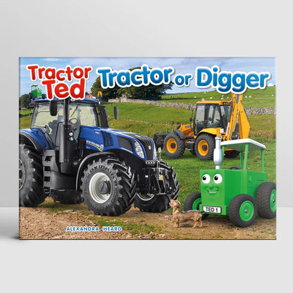 Tractor Ted Tractor or Digger Storybook