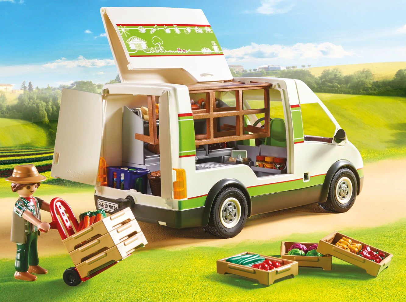 Playmobil 70134 Country Mobile Farmer's Market Van