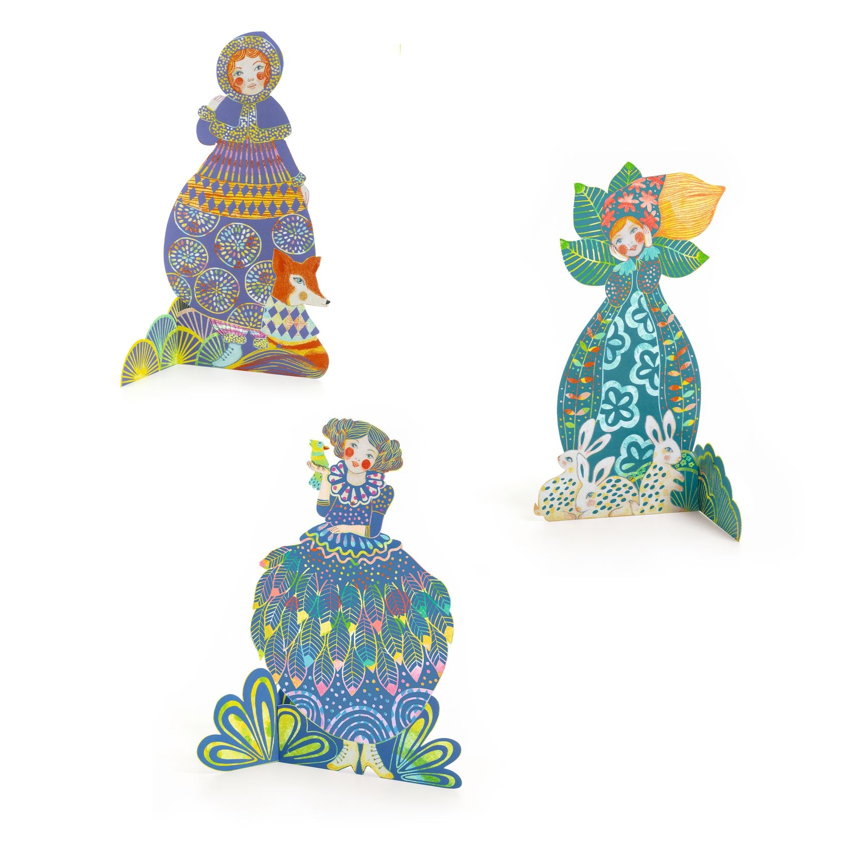 Djeco Pretty Dresses Scratch Cards (F)