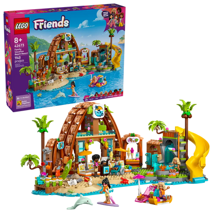 Lego Friends 42673 Family Vacation Beach Resort