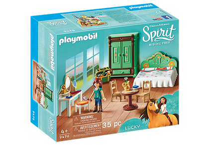 Playmobil DreamWorks Spirit 9476 Lucky's Bedroom