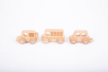 Tickit Natural Wooden City E-Vehicles Set