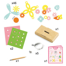 Djeco Artistic Plastic Ring Collection