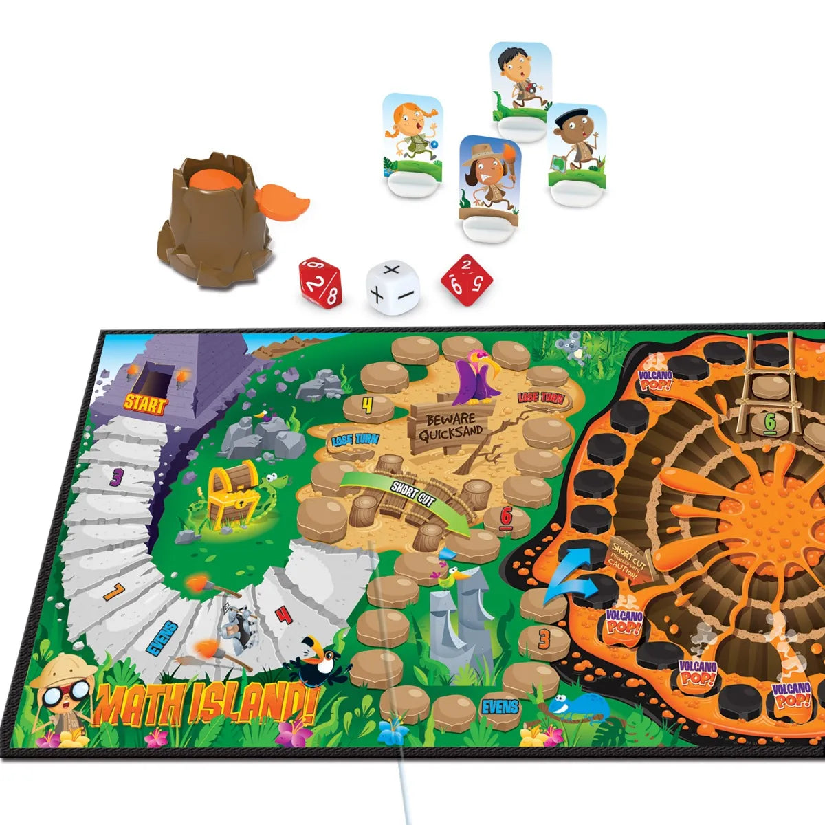 Learning Resources Math Island! Addition & Subtraction Game