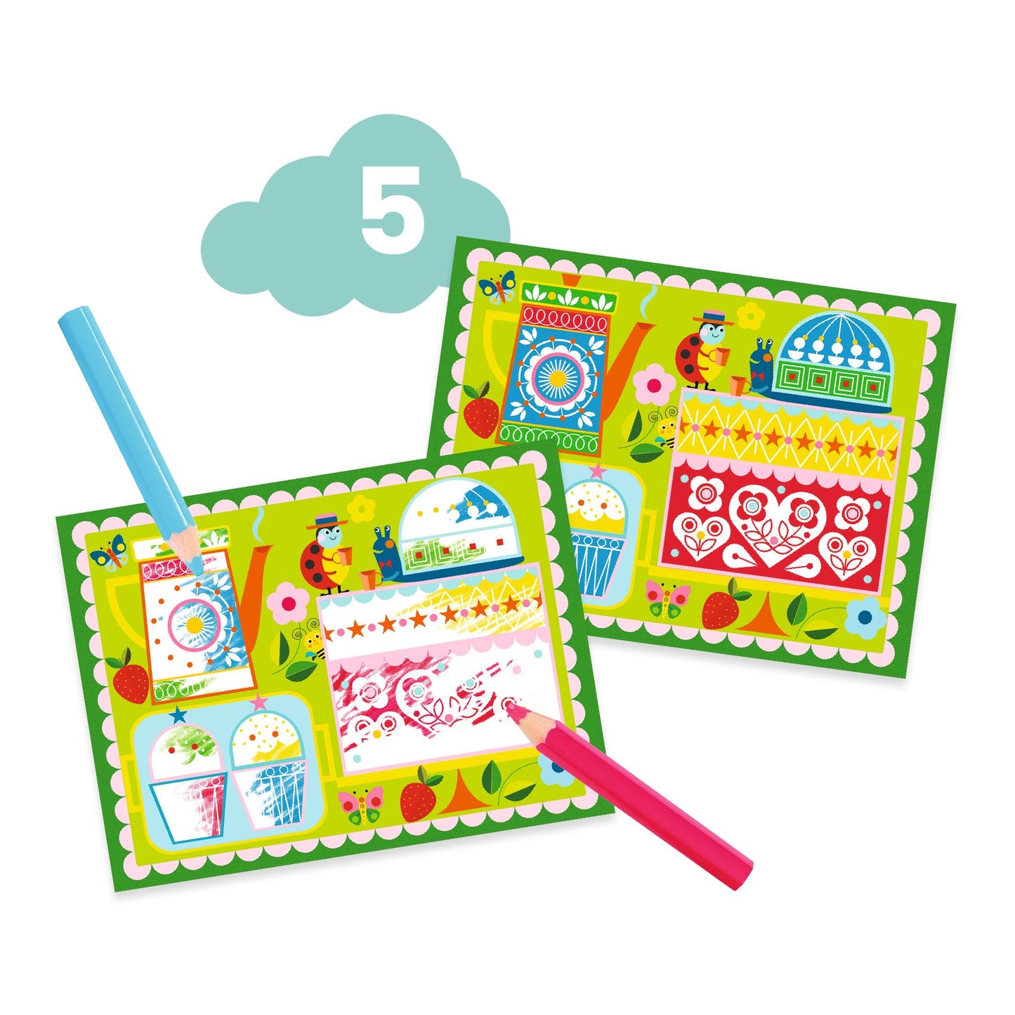 Djeco Multi Activity Kit The Cat And His Pals