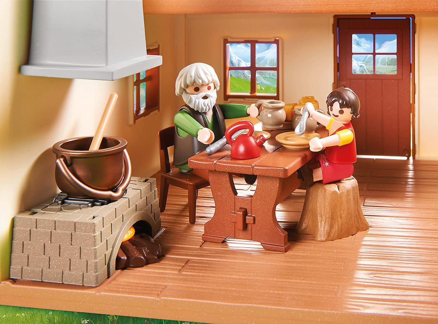 Playmobil Heidi 70253 Heidi At The Alpine Hut