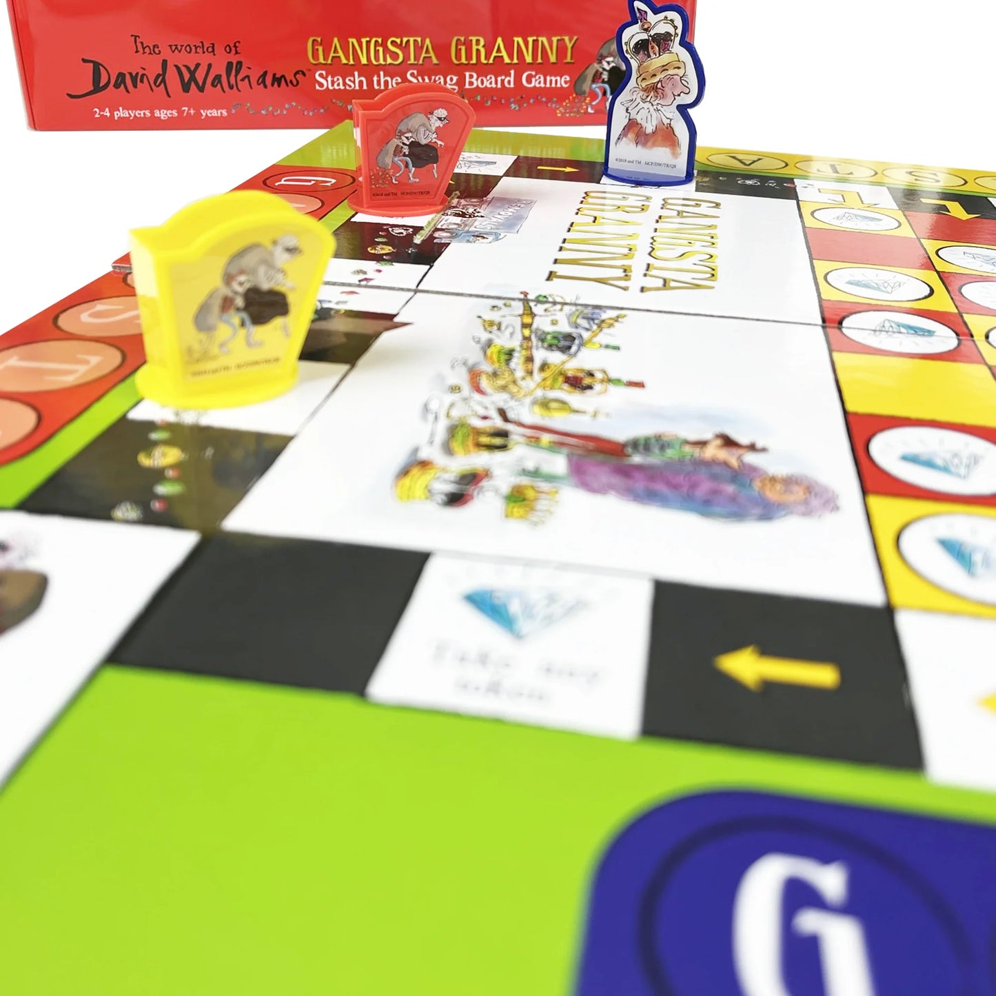 University Games David Walliams Gangsta Granny Board Game