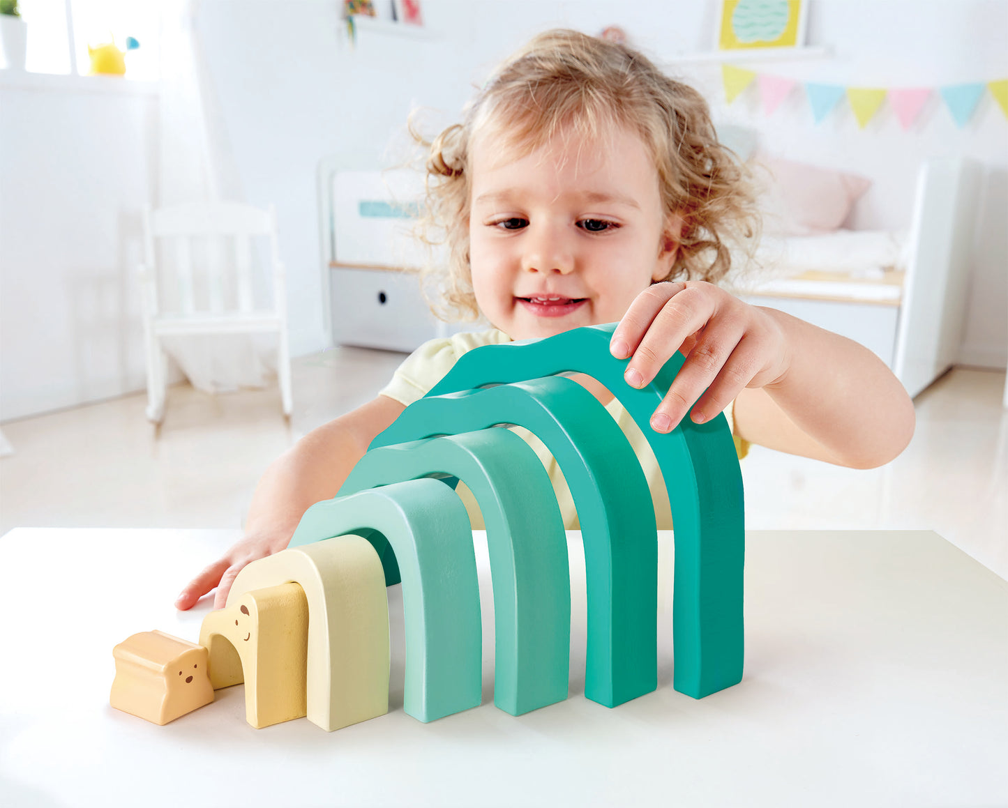 Hape Arctic Polar Bear Stacking Blocks