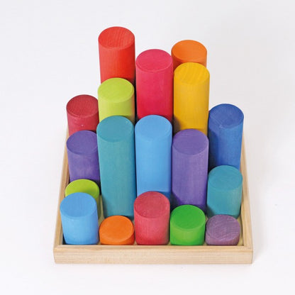 Grimms Large Building Roller Rainbow