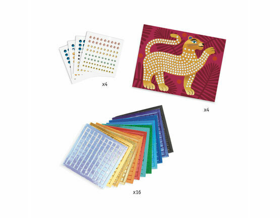 Djeco Mosaic Kits - Deep In The Jungle