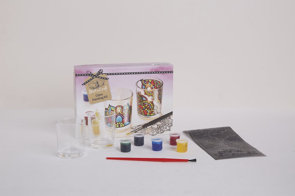 House Of Crafts Glass Painting Kit