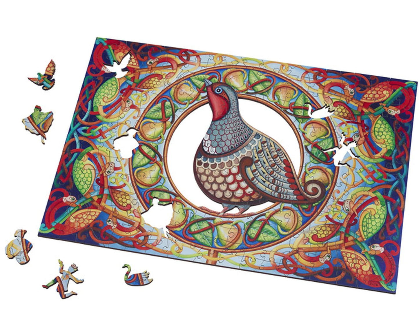 Wentworth Wooden Puzzles Partridge in a Pear Tree - Maxi 250 Pieces