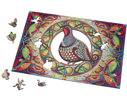 Wentworth Wooden Puzzles Partridge in a Pear Tree - Maxi 250 Pieces