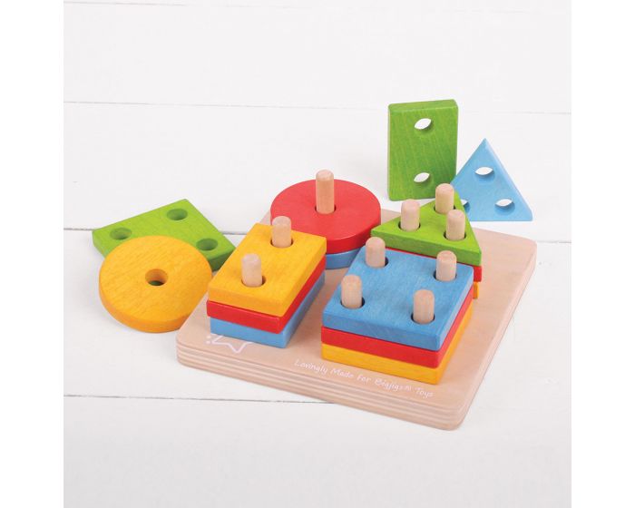 BigJigs First Four Shape Sorter
