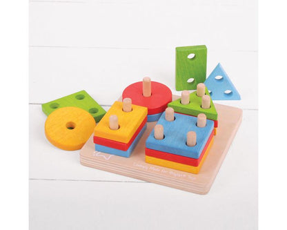 BigJigs First Four Shape Sorter