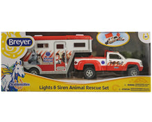 Breyer Lights & Siren Animal Rescue Truck & Trailer